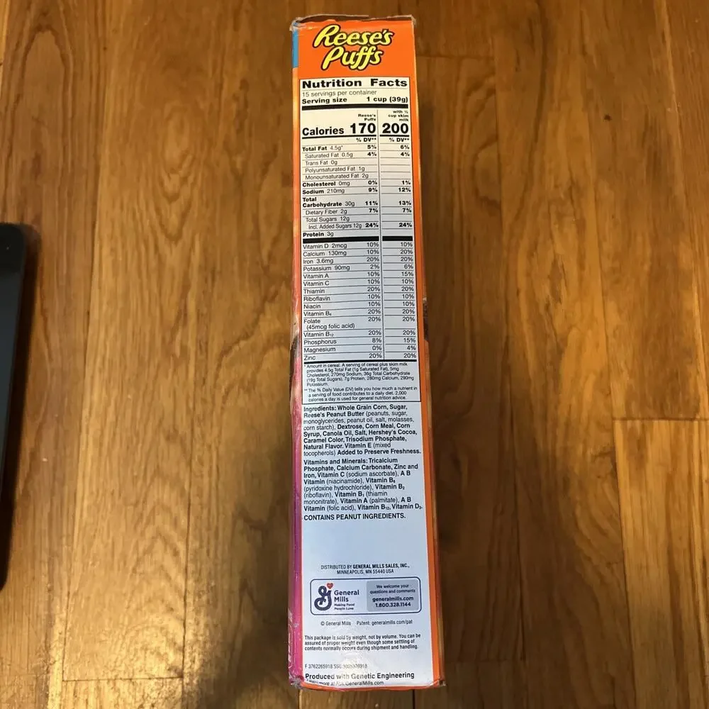 Travis Scott x Reese's Puffs Family Size Cereal Cactus Jack RARE, NEW & SEALED!